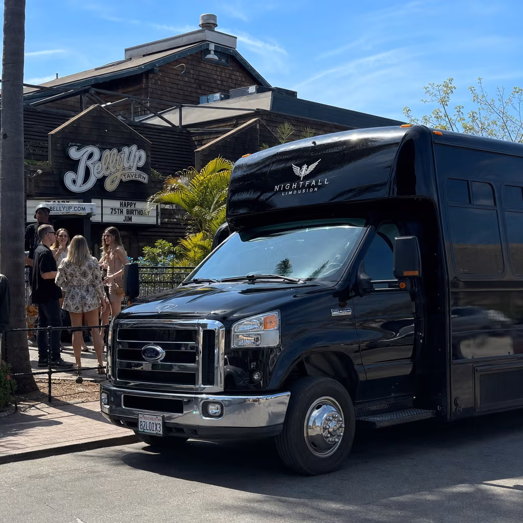 Rent a Bus to Belly Up Tavern