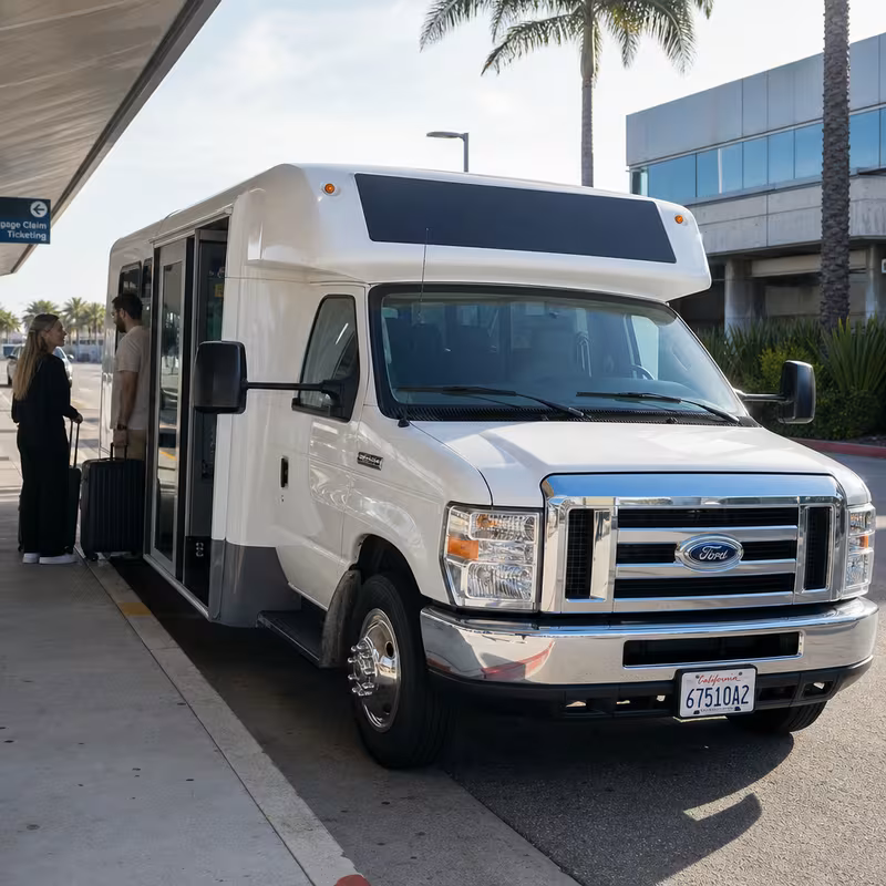 Encinitas Airport Transportation fleet vehicle