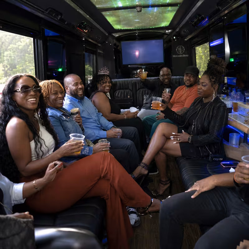 Encinitas Birthday Transportation fleet vehicle