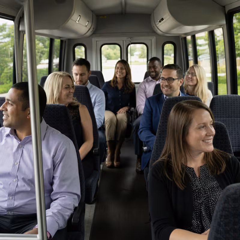 Black Mercedes Sprinter van staged for an Encinitas Corporate Transportation group