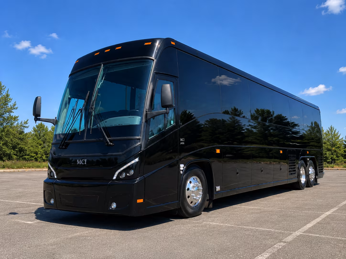 Encinitas Airport Shuttle & Transportation party bus interior