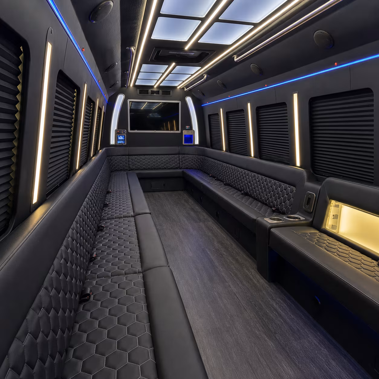Encinitas Concert & Music Festival Transportation party bus exterior