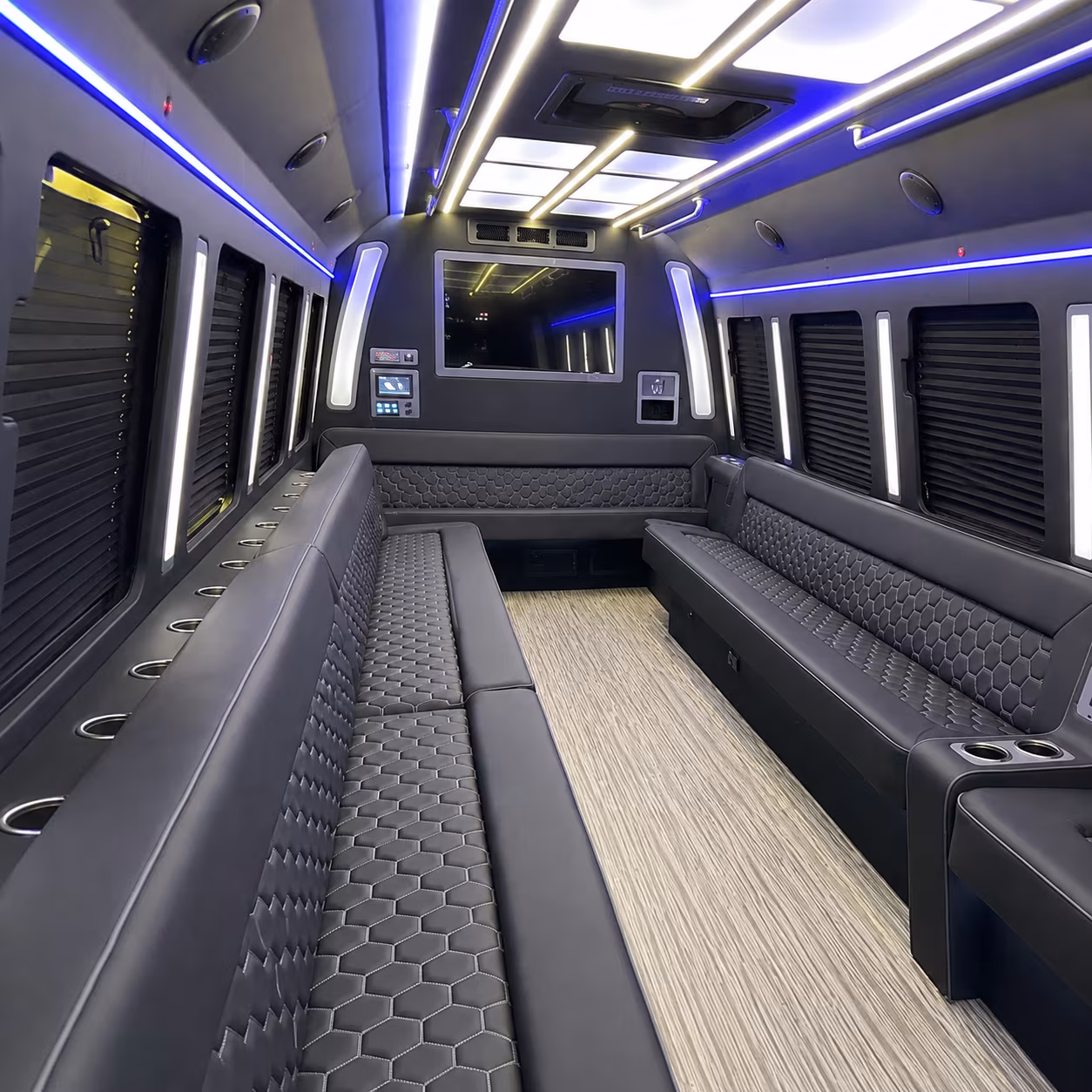 Encinitas Concert & Music Festival Transportation party bus exterior