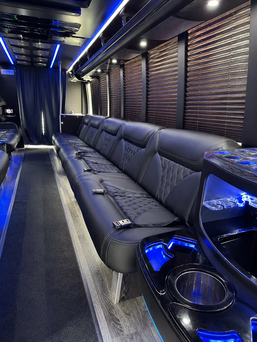Encinitas Concert & Music Festival Transportation onboard seating