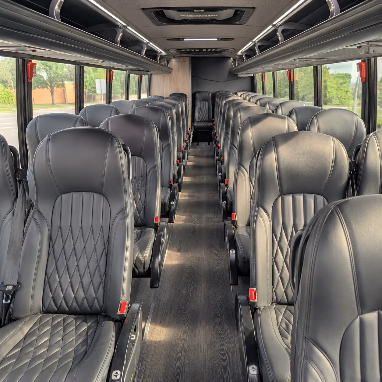 Encinitas Corporate Transportation party bus exterior