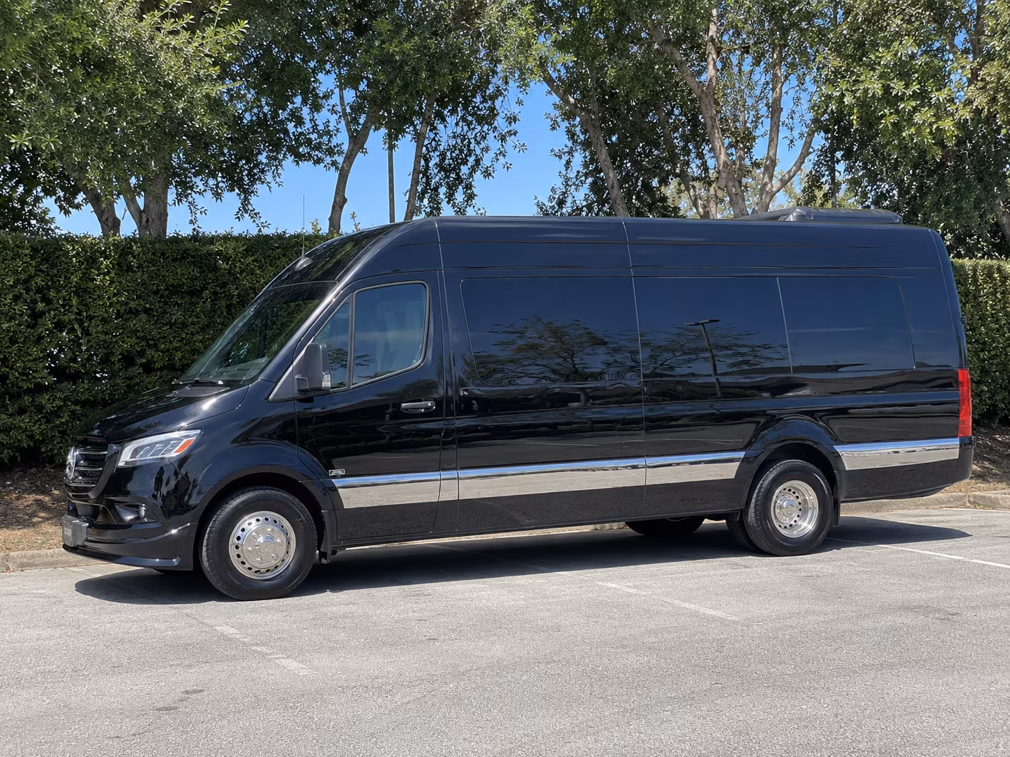 Encinitas Corporate Transportation party bus exterior