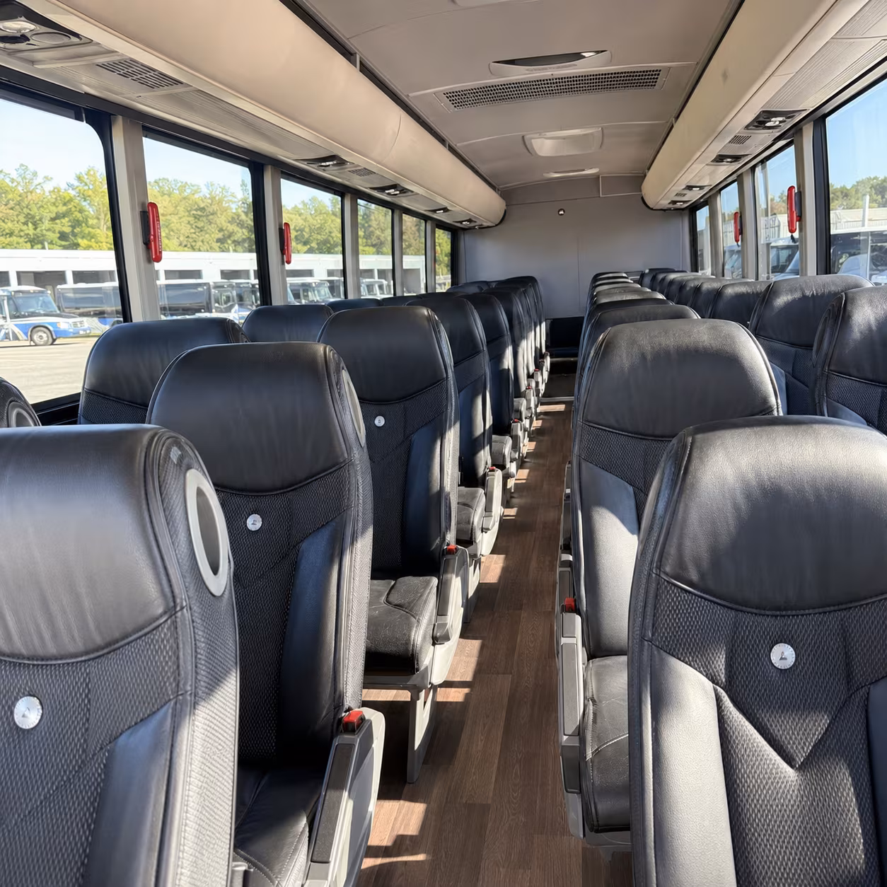 Encinitas Corporate Transportation party bus interior