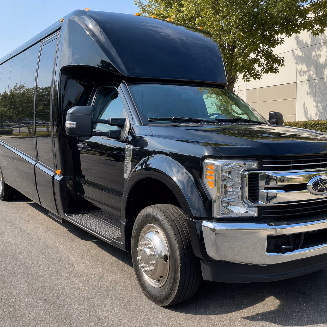 Encinitas Corporate Transportation party bus exterior