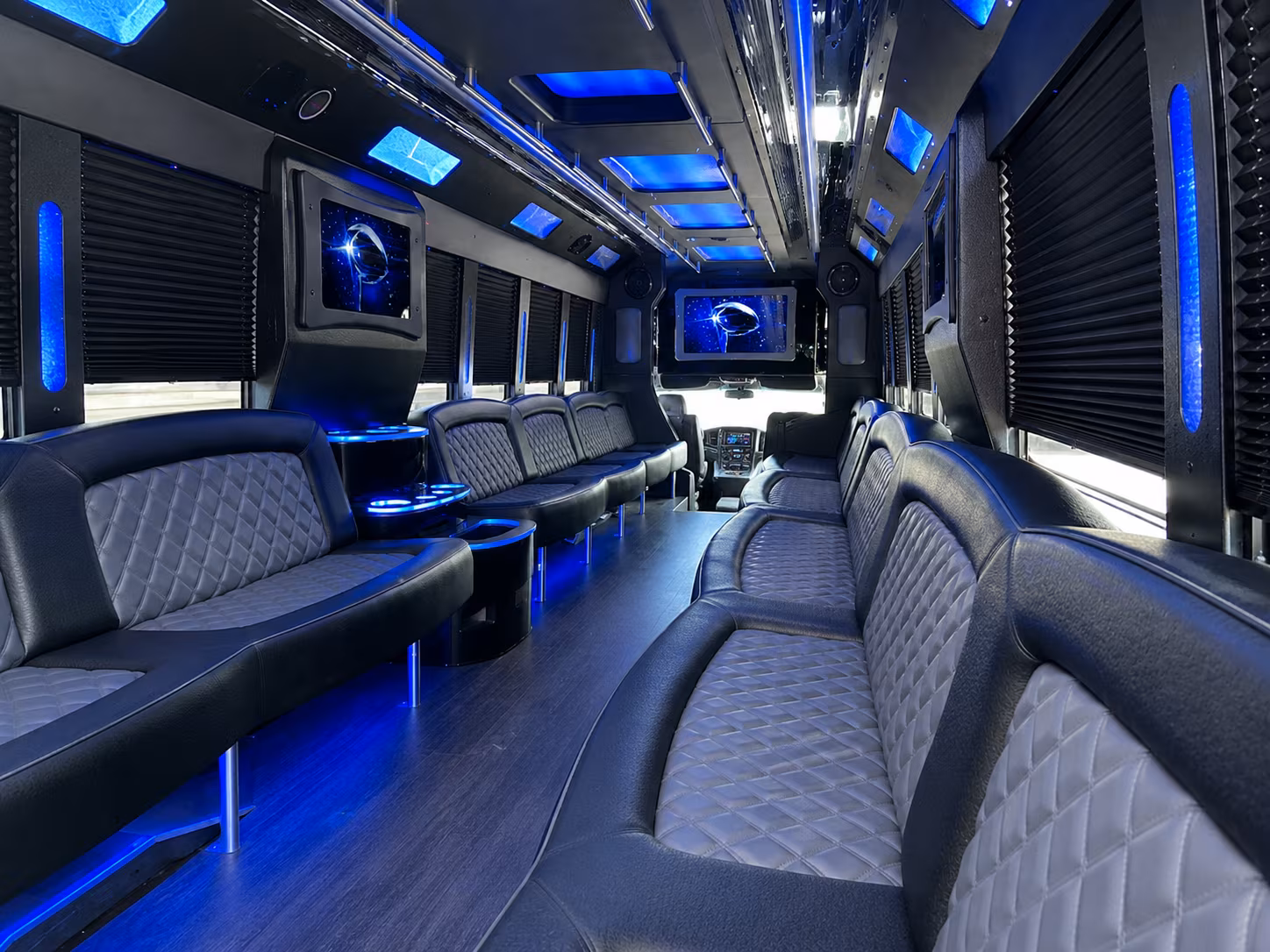 Encinitas Prom & Homecoming Transportation onboard seating