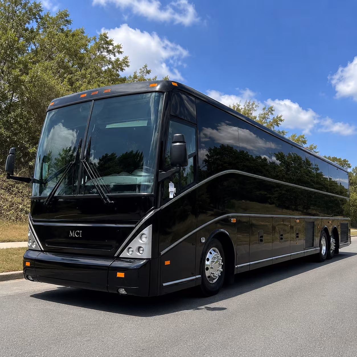 Encinitas School Event Transportation party bus interior