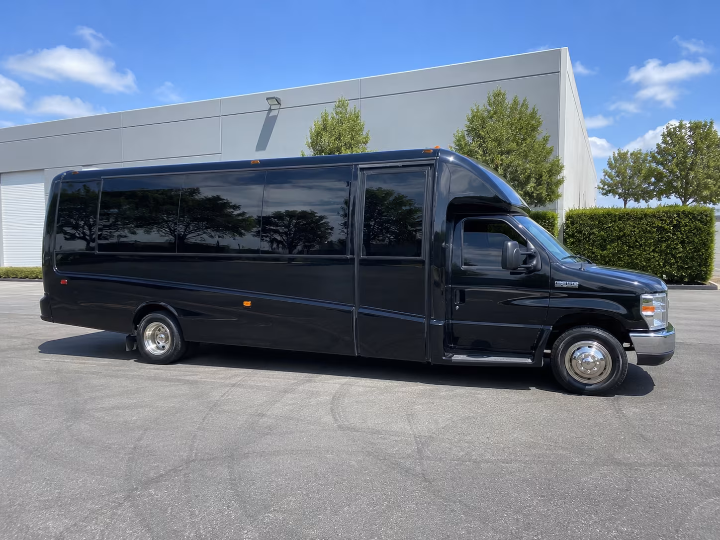 Encinitas Sporting Event Transportation party bus exterior
