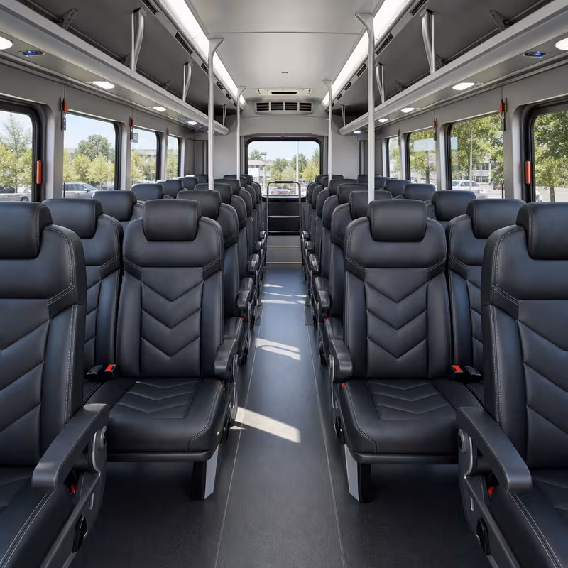 minibus interior